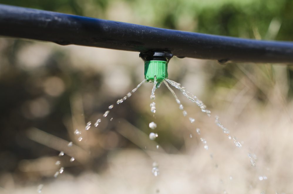sistema de irrigação