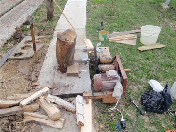 11 Homemade Log Splitter Plans You Can DIY Easily