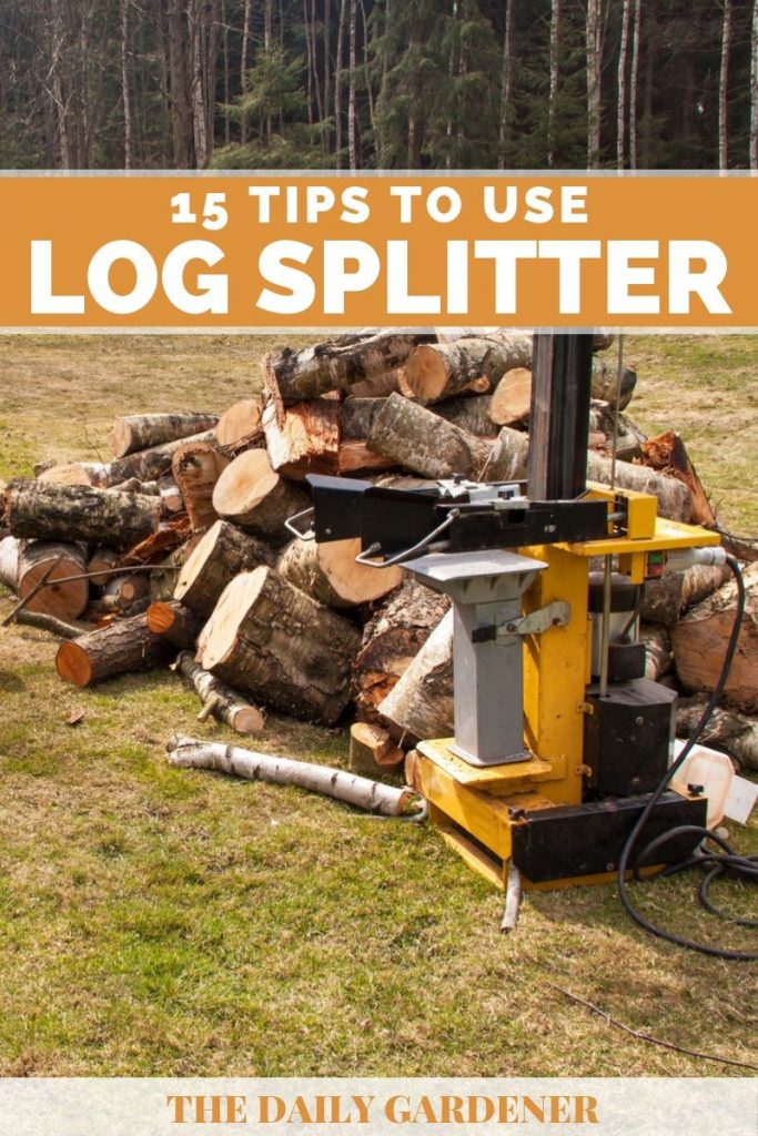 15 Tips to Use a Log Splitter Like Pro