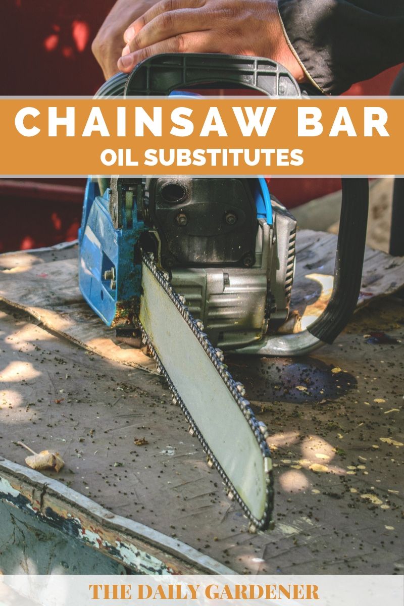 Chainsaw Bar Oil Substitutes 1