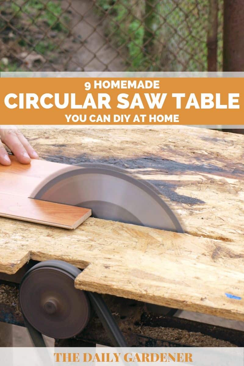 9 Homemade Circular Saw Table Plans You, Use Circular Saw As Table