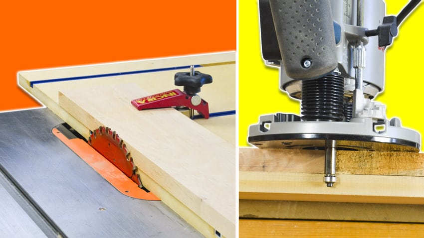 Table Saw Jointer Jig