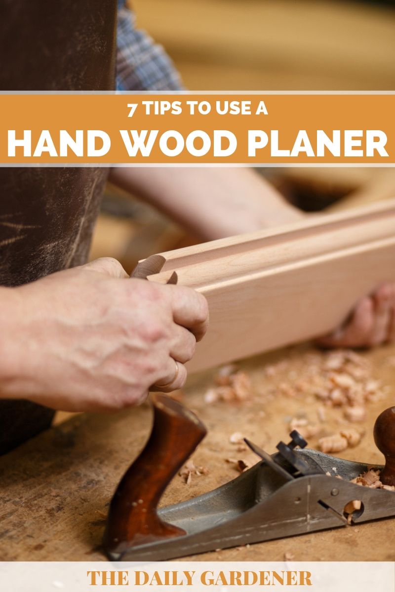 how to use hand wood planer