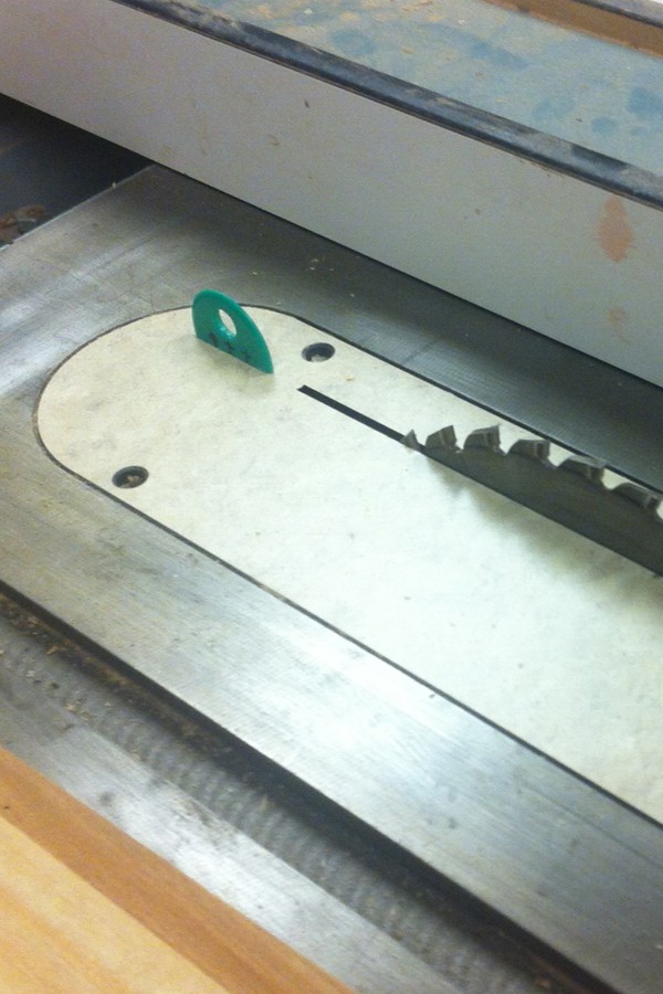 Table Saw Use a splitter