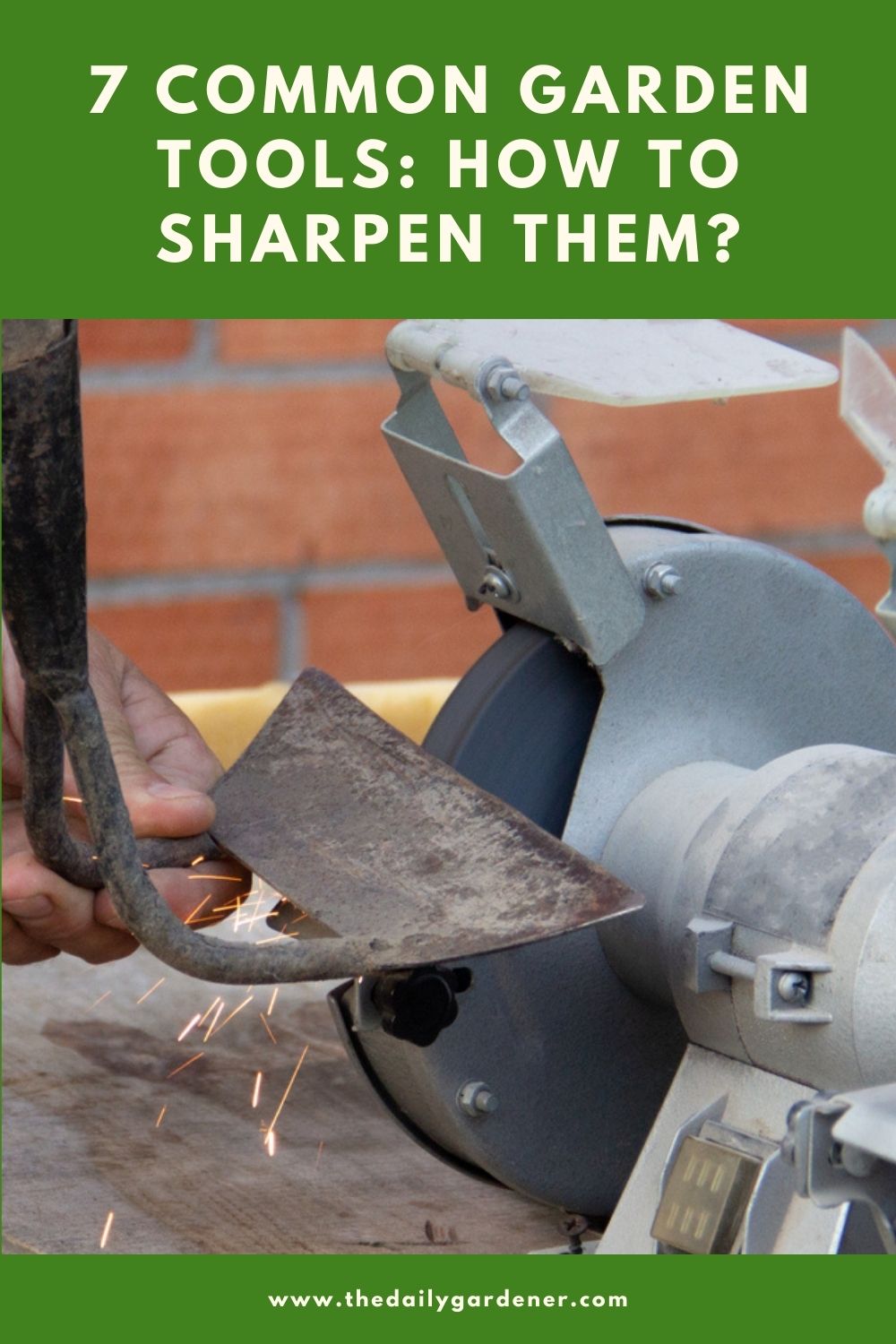 7 Common Garden Tools How to Sharpen them 1