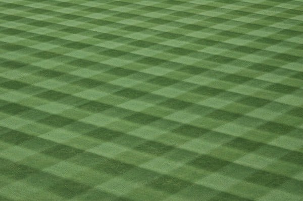 Checkerboard Mowing Pattern