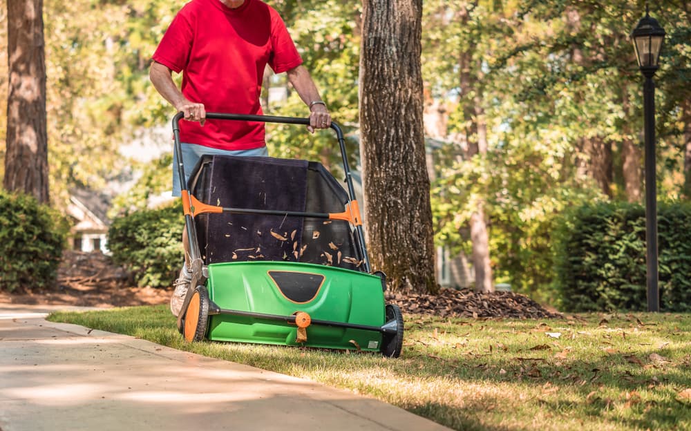 How to Store A Push Lawn Sweeper